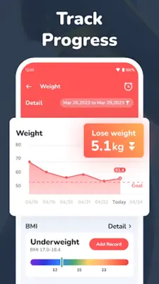 Lose Weight App - Fitness android App screenshot 3