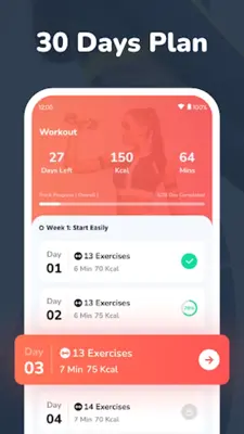 Lose Weight App - Fitness android App screenshot 4